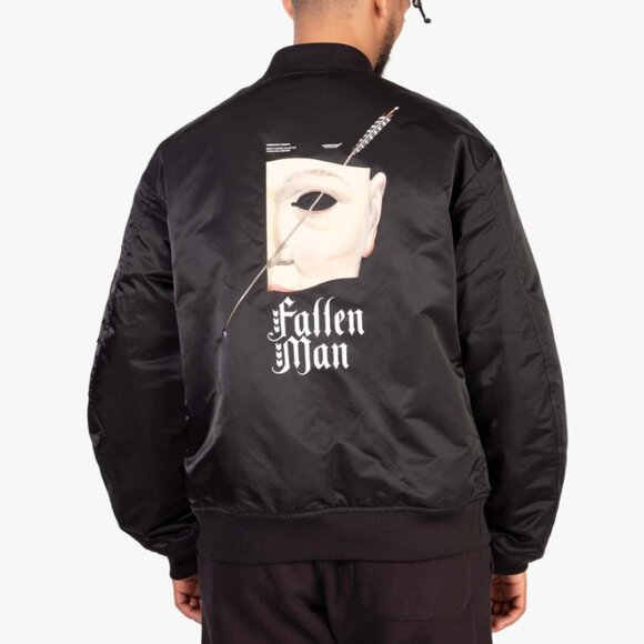 BNWT AW20 UNDERCOVER FALLEN MAN REVERSIBLE BOMBER JACKET 1 - Picture 1 of 15